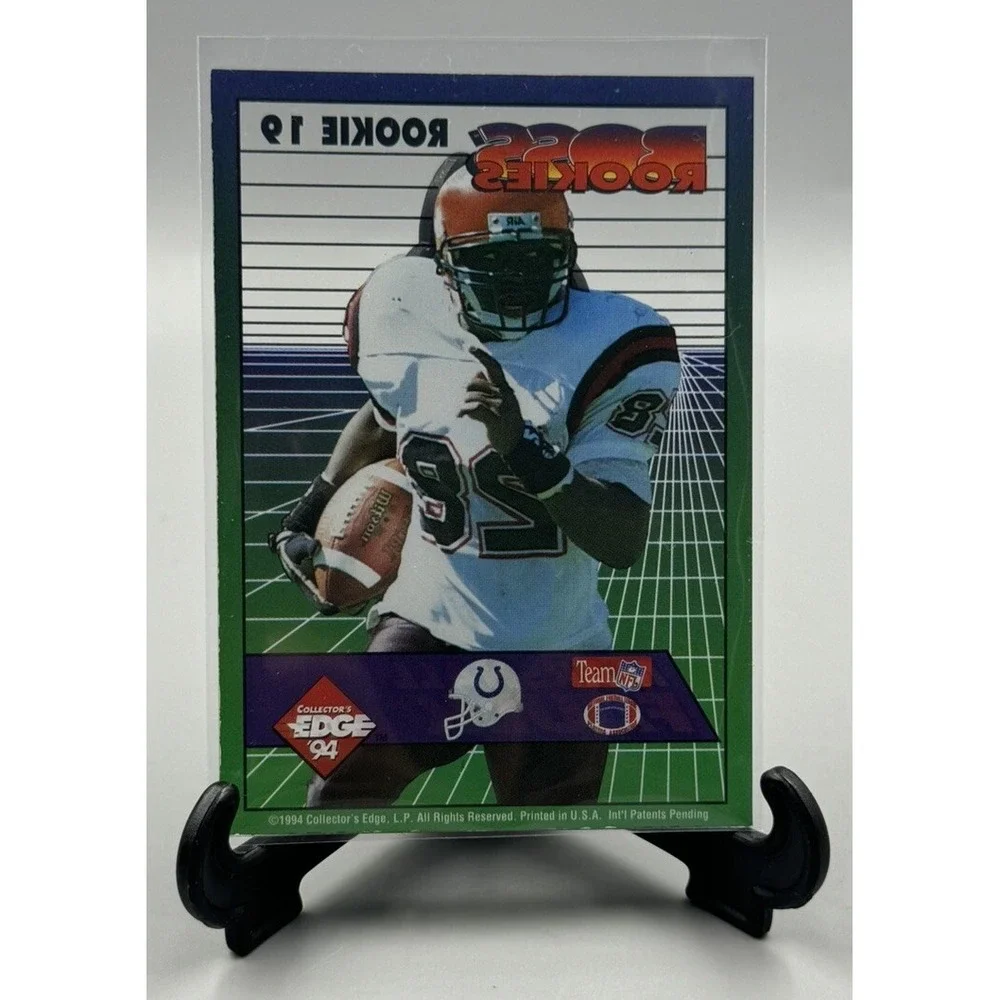 1994 Collectors Edge Marshall‎ Faulk Boss Rookies Rookie #19 Indianapolis Colts